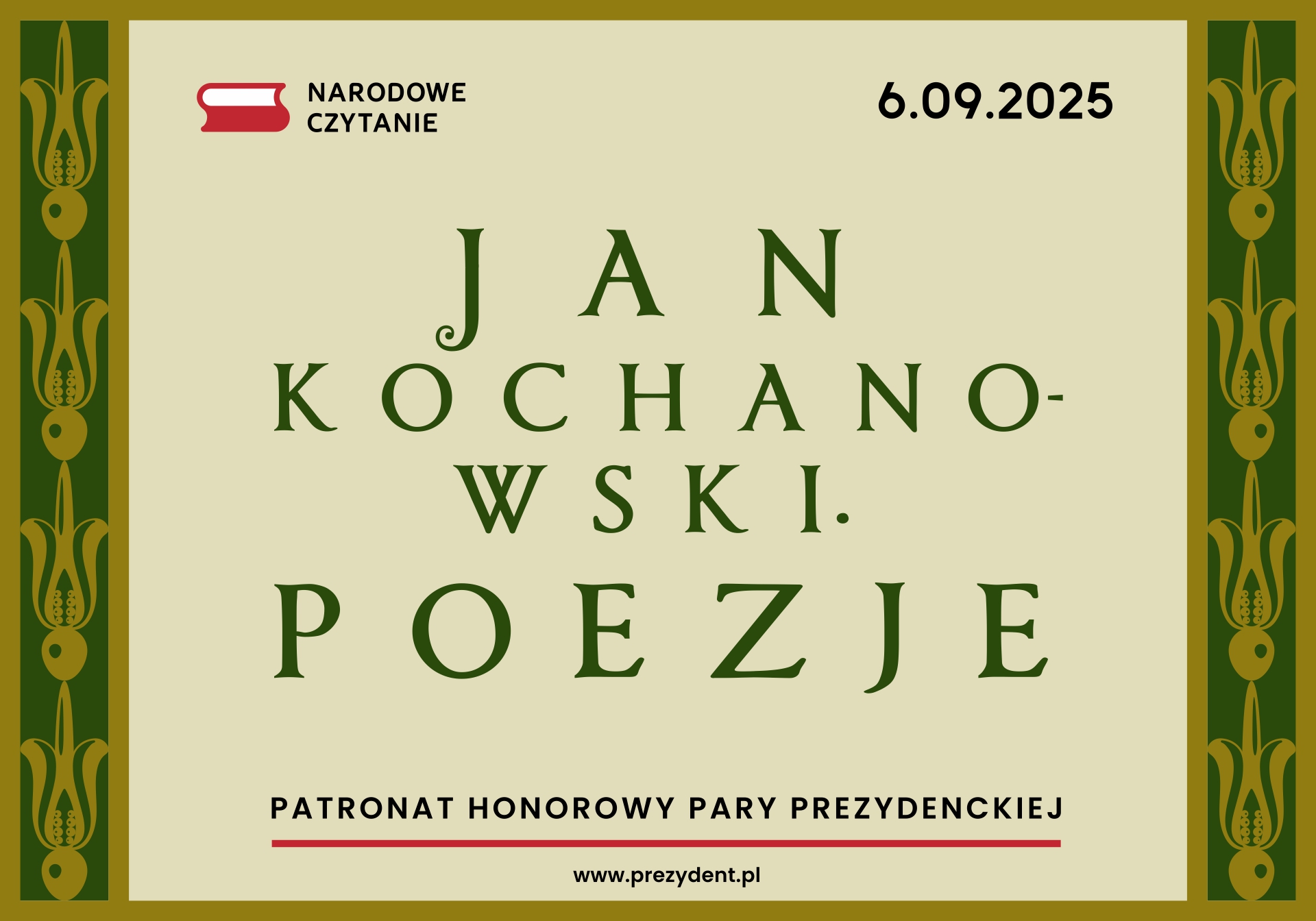 Narodowe Czytanie w Gminie Gołcza!